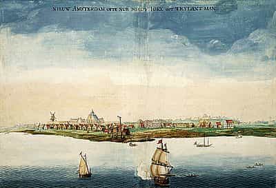 New Amsterdam in 1664