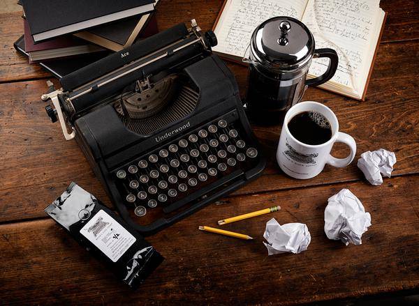 coffee and writing