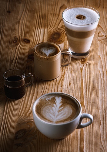 Cafe latte vs macchiato